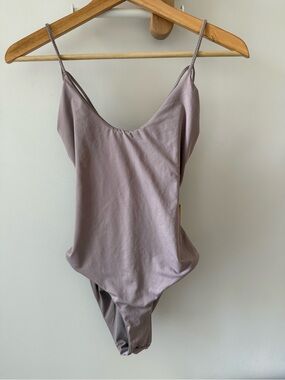Vitamin A Lavender one piece swimsuit